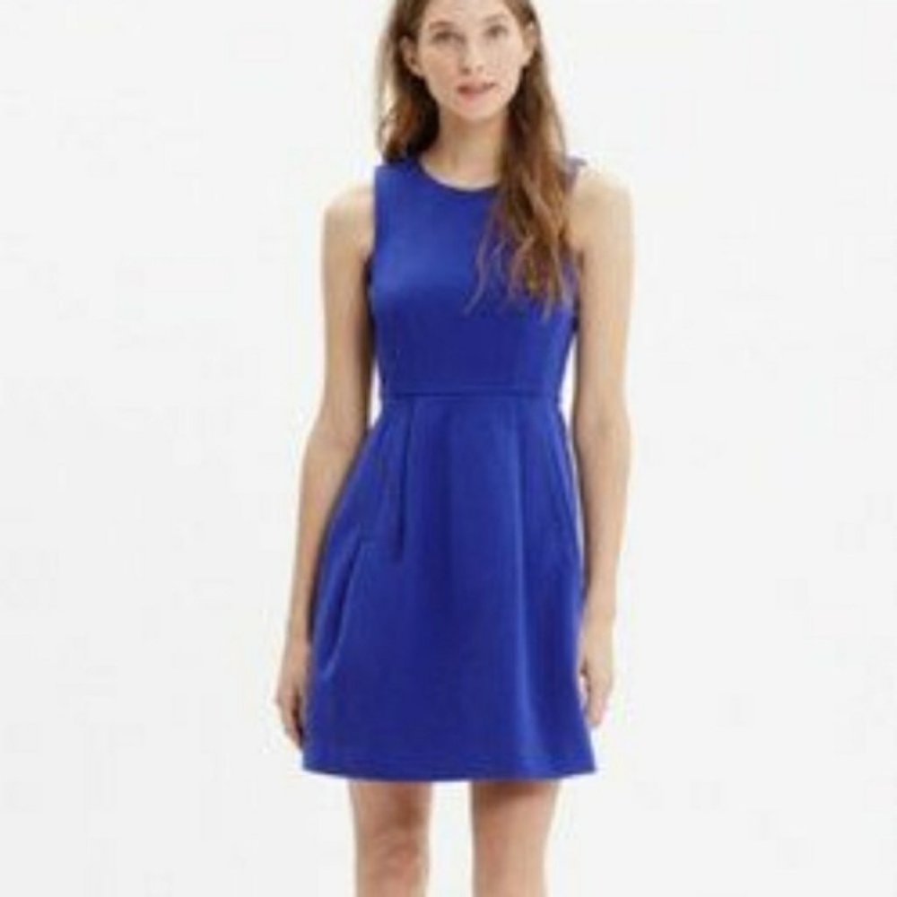 Madewell Bright Cobalt 'Abroad' Dress Size 6